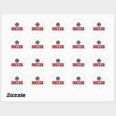 Voetbal N Bal12 Ronde Sticker (Vel)
