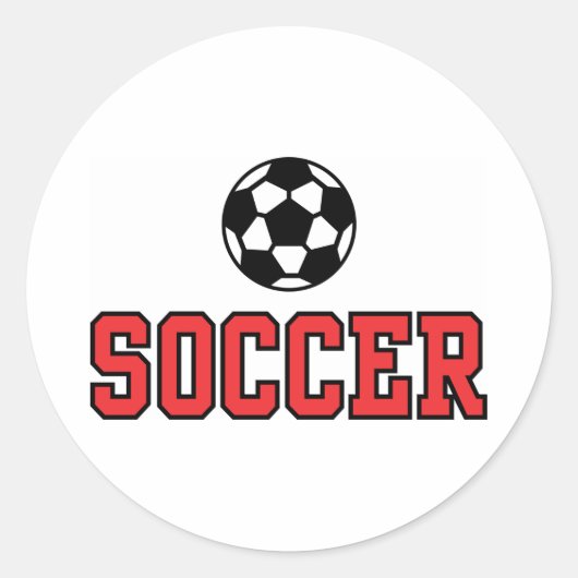 Voetbal N Bal12 Ronde Sticker (Voorkant)