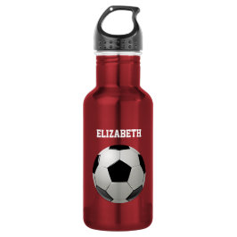 Voetbal Naam aangepast Waterfles