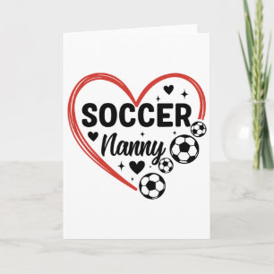 Voetbal Nanny Hart Voetbalspeler Nanny  Kaart