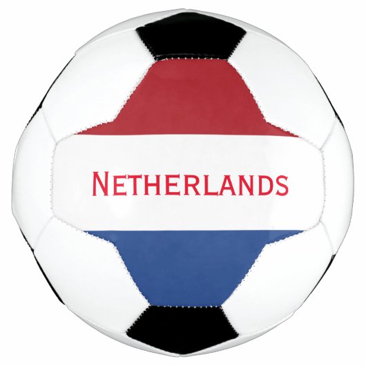 Voetbal Nederlandse vlag (Voorkant)