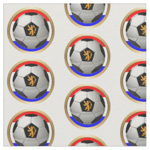 Voetbal Nederlandse vlag Stof
