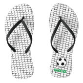 Voetbal Net TEAM NAAM Sport Coach Speler Fans Teenslippers (Voetbed)