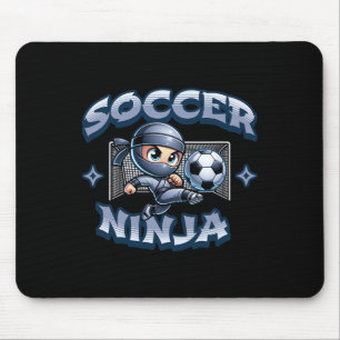 Voetbal Ninja Speler Martial Arts Karate Muismat