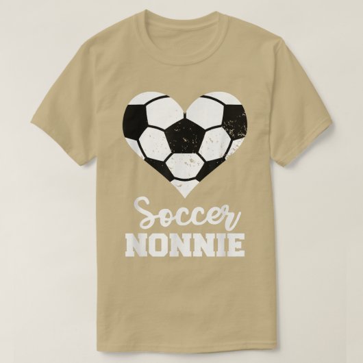 Voetbal Nonnie Funny Soccer Player Nonnie T-shirt (Design voorkant)