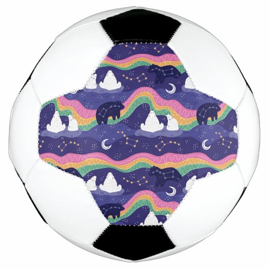 Voetbal Noordelijke Lichten (Voorkant)