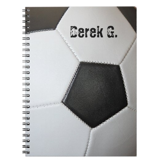 voetbal notebook notitieboek (Voorkant)