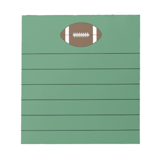 Voetbal Notitieblok Cadeau (Voorkant)