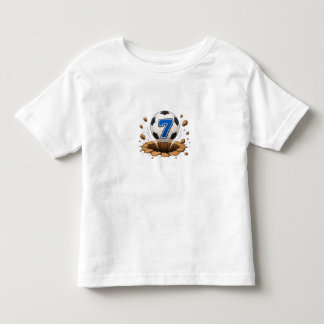 Voetbal Nummer 7 Kids T-Shirt | Voetbal Sport