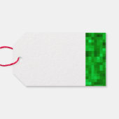 Voetbal Nummer Teamnaam Groen Gras Kinder Cadeaulabel (Achterkant Horizontaal)