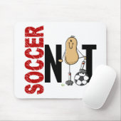 Voetbal Nut 1 Muismat (Met muis)