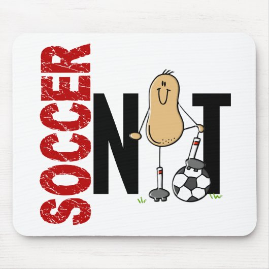 Voetbal Nut 1 Muismat (Voorkant)