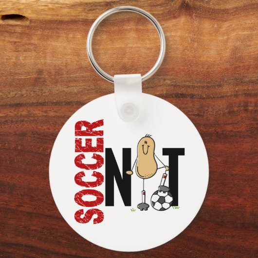 Voetbal Nut 1 Sleutelhanger (Voorkant)