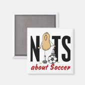 Voetbal Nut 2 Magneet (Voorkant / Achterkant)