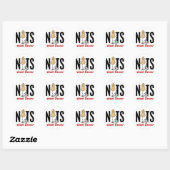 Voetbal Nut 2 Ronde Sticker (Vel)