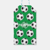 Voetbal of Football Cadeaulabel (Achterkant)