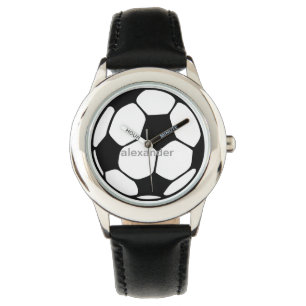Voetbal of Football Horloge