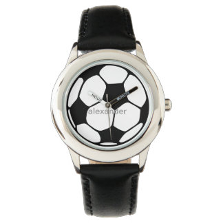 Voetbal of Football Horloge