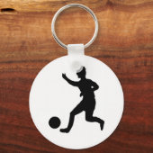 Voetbal of football sleutelhanger (Voorkant)
