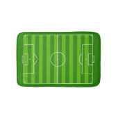 Voetbal of veld/Football van voetzoeker Badmat (Voorkant)