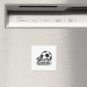 Voetbal Oma Grootmoeder Grootmoeder Ons Voetbal G Magneet (Insitu (Vaatwasser))