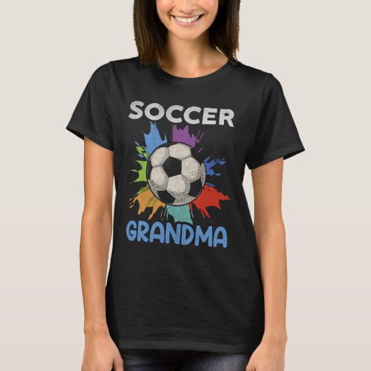 Voetbal oma  t-shirt (Voorkant)