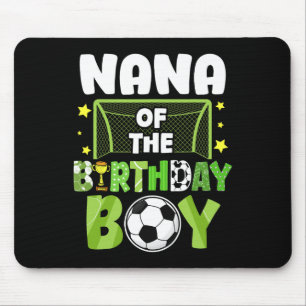 Voetbal Oma Verjaardag Jongen Feest Voetbal Famili Muismat