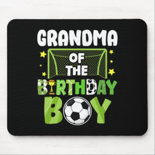 Voetbal Oma Verjaardag Jongen Feest Voetbal Famili Muismat