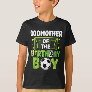 Voetbal Oma Verjaardag Jongen Feest Voetbal Famili T-shirt