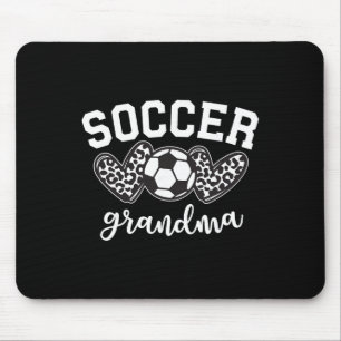 Voetbal oma voetbal grootmoeder spel dag Moeder' Muismat