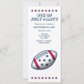 Voetbal Onafhankelijkheidsdag Kaart (Voorkant)