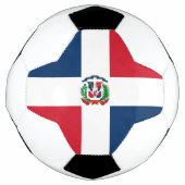 Voetbal onder de vlag van de Dominicaanse Republie (Voorkant)