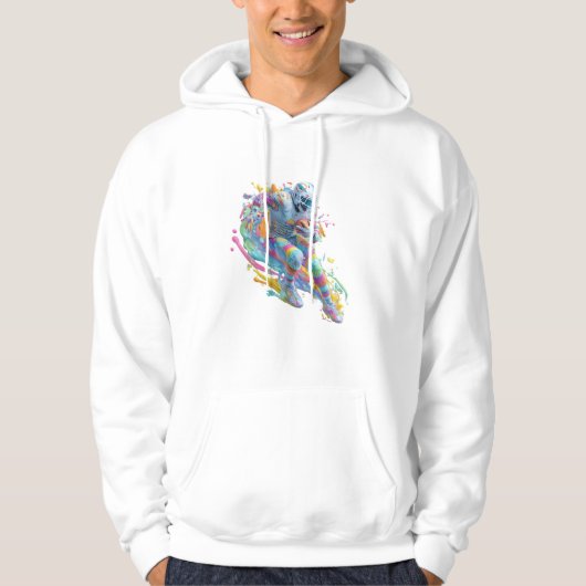 Voetbal ontwerp specificatie hoodie (Voorkant)