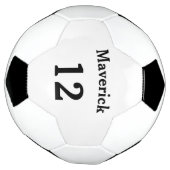 Voetbal - "Op de Bal" - Personaliseer (Gedraaid)