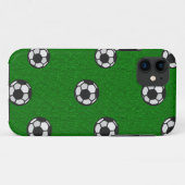 Voetbal op getextureerd gras gevild Case-Mate iPhone case (Achterkant (horizontaal))