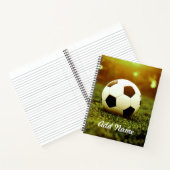 Voetbal op Gras Notitieboek (Binnen)