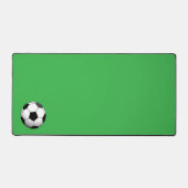 Voetbal op groen bureaumat (Voorkant)