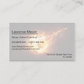 Voetbal op het Visitekaartje van de Football lak (Achterkant)