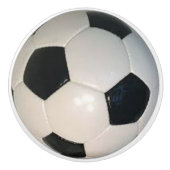 voetbal op keramische Knobs en pullen Knop (Voorkant)