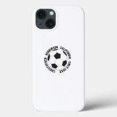 Voetbal op maat Case-Mate iPhone case (Achterkant)