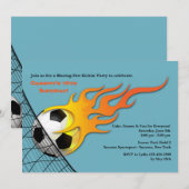 Voetbal op uitnodiging van brandweerdag (Voorkant / Achterkant)