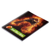 Voetbal op Vuur Notitieboek (Linkerzijde)