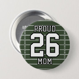 Voetbal op Wedstrijddag Ronde Button 7,6 Cm