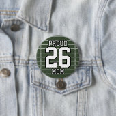 Voetbal op Wedstrijddag Ronde Button 7,6 Cm (In situ)