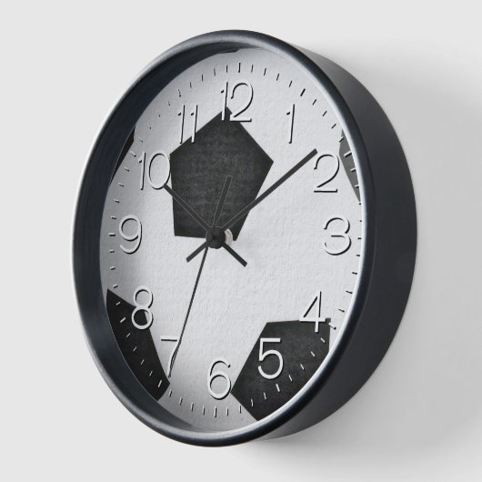 Voetbal op wit (Hoek)