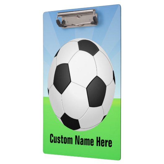 voetbal op zondag klembord (Links)