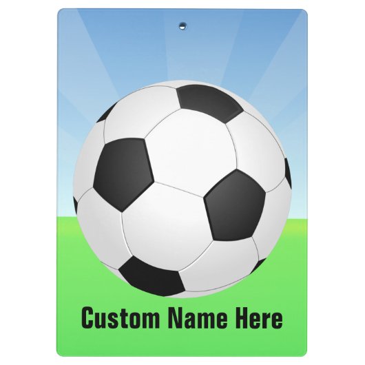 voetbal op zondag klembord (Achterkant)