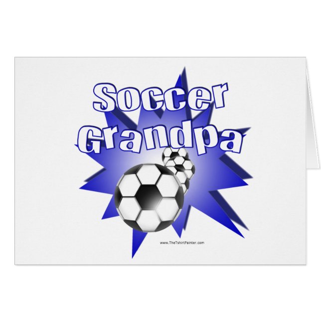 Voetbal Opa (Voorkant Horizontaal)