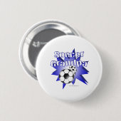 Voetbal Opa Ronde Button 5,7 Cm (Voorkant /achterkant)