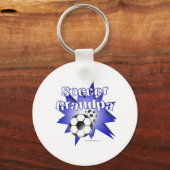 Voetbal Opa Sleutelhanger (Voorkant)